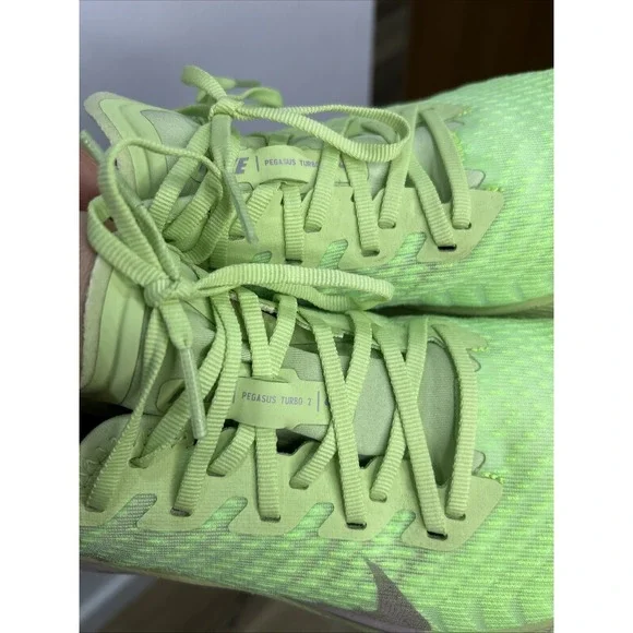 Women's Nike Zoom Pegasus Turbo 2 Lab Green/Pumice Size 7.5Medium - Picture 5 of 13